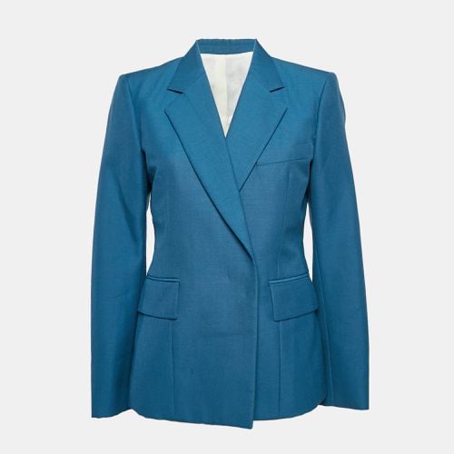 Celine Blue Wool Single Breasted Blazer M - Celine - Modalova