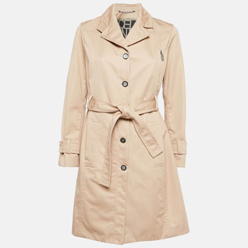 Celine Light Brown Cotton Blend Single Breasted Trench Coat M - Celine - Modalova