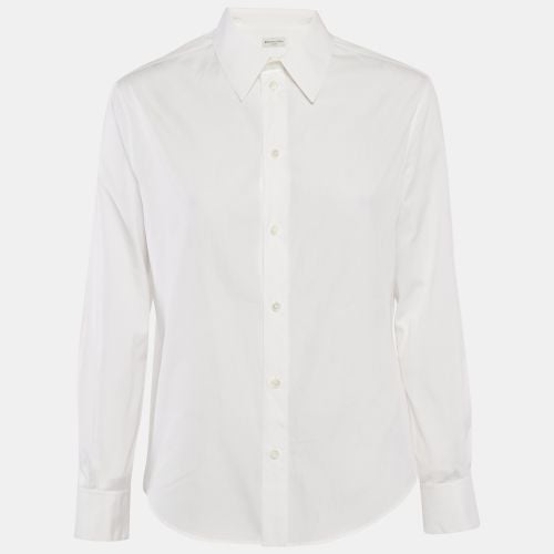 Celine White Cotton Button Front Shirt M - Celine - Modalova