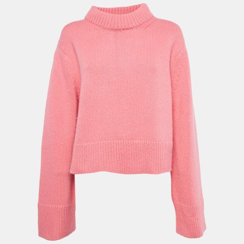 Celine Pink Cashmere Long Sleeve Sweater XS - Celine - Modalova