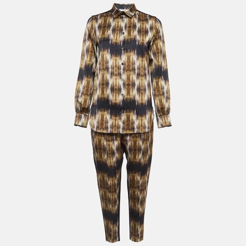 Printed Silk Blend Pant Suit S/M - Celine - Modalova