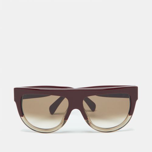 Celine Burgundy/Brown Gradient CL 41026/S Shadow Sunglasses - Celine - Modalova