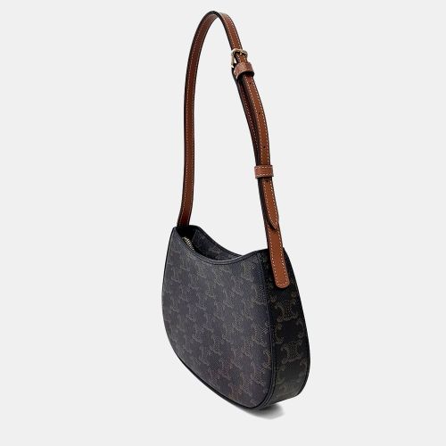 Tilly Medium Triomphe Canvas and Leather Shoulder Bag - Celine - Modalova