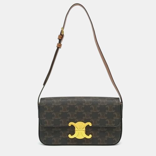 Triomphe Medium Triomphe Canvas Shoulder Bag - Celine - Modalova