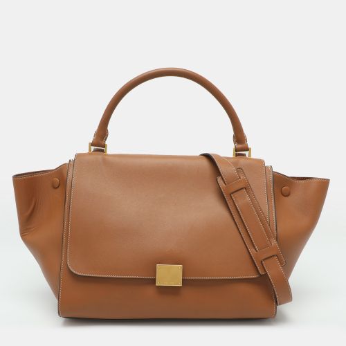 Trapeze Medium Leather Top Handle Bag - Celine - Modalova