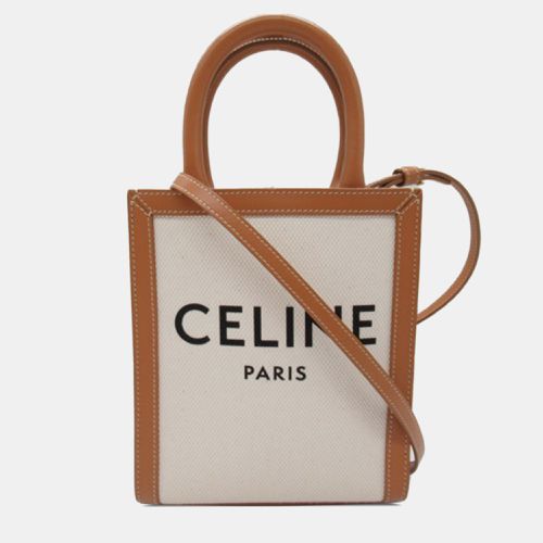 Celine Mini Canvas Vertical Cabas - Celine - Modalova