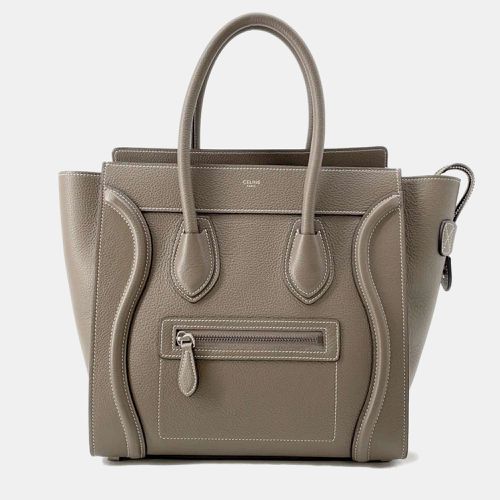 Leather Micro Luggage Satchel Bag - Celine - Modalova