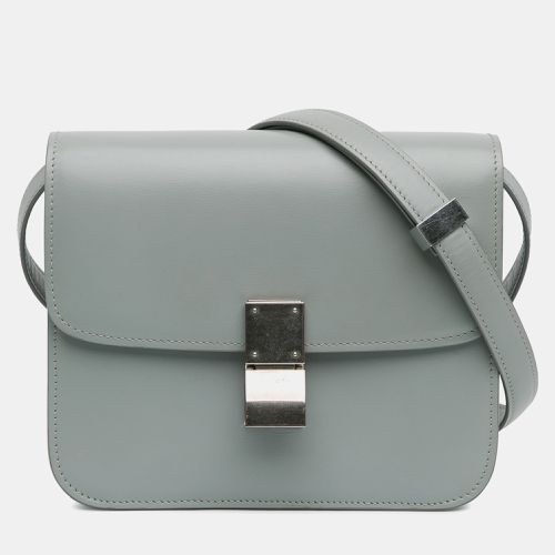 Celine Grey Leather Teen Classic Box Bag - Celine - Modalova