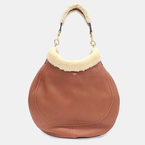 Celine Shearling Hobo Bag - Celine - Modalova