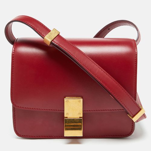 Celine Red Leather Small Classic Box Crossbody Bag - Celine - Modalova