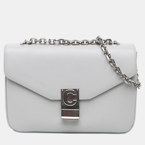 Celine White Medium Leather C Bag - Celine - Modalova