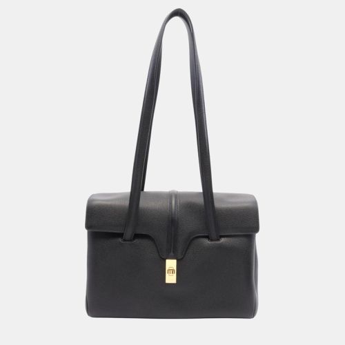 Celine Leather Black 16 Seize Medium Soft Tote Bag - Celine - Modalova