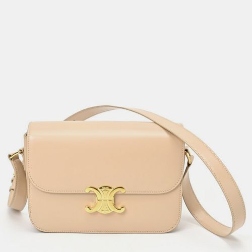 Shiny Calfskin Nude () Classic Triomphe Bag - Celine - Modalova