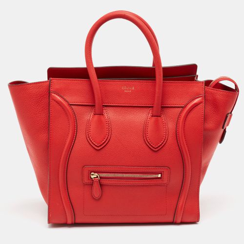 Leather Mini Luggage Tote - Celine - Modalova