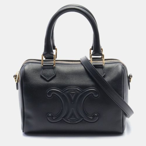 Leather Small Boston Cuir Triomphe Handbag - Celine - Modalova