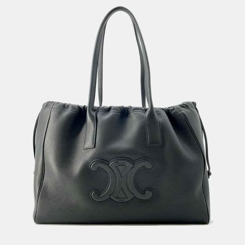 Cabas Drawstring Cuir Triomphe Tote Bag - Celine - Modalova