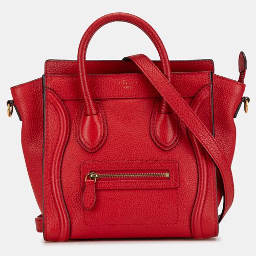 Celine Nano Leather Luggage Tote - Celine - Modalova