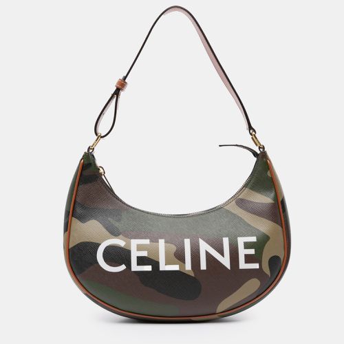 Celine Coated Canvas Camouflage Ava Shoulder Bag - Celine - Modalova