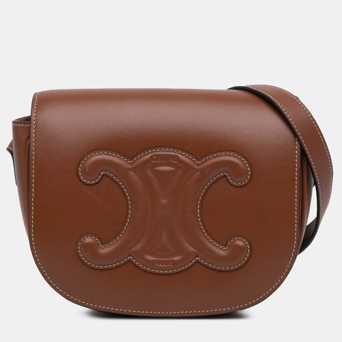 Calfskin Triomphe Folco Crossbody - Celine - Modalova