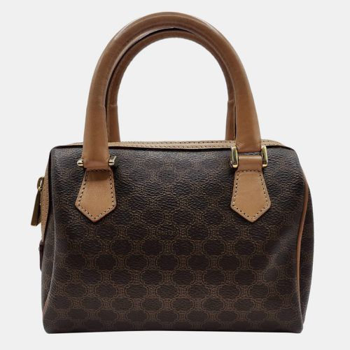 Celine Vintage Macadam Mini Boston Bag - Celine - Modalova