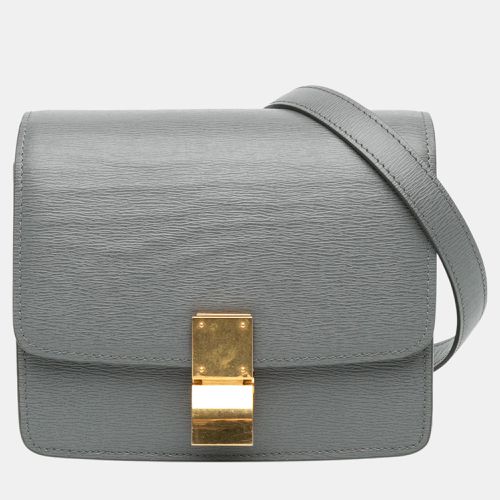 Celine Grey Small Liege Calfskin Classic Box - Celine - Modalova