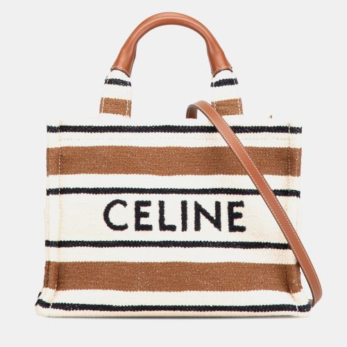 Celine Brown Small Cabas Thais Satchel Bag - Celine - Modalova