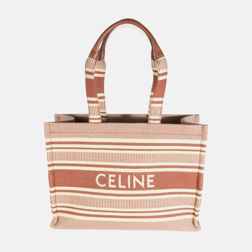 Sienna Striped Textile Large Cabas Thais bag - Celine - Modalova