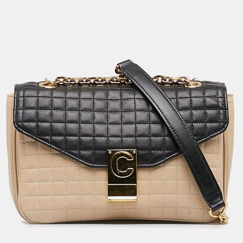 Medium Quilted C Crossbody Bag - Celine - Modalova