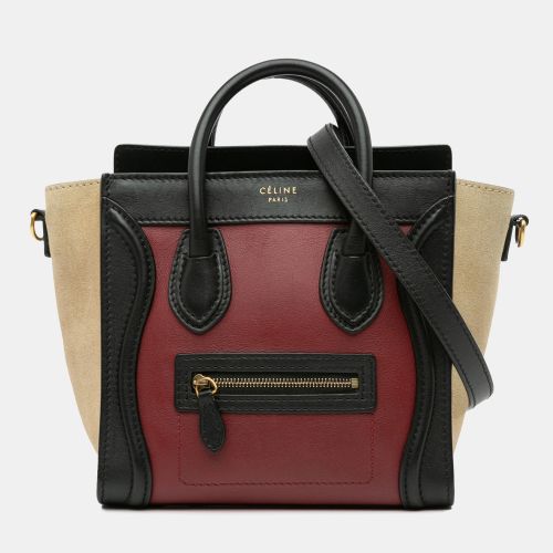 Nano Tricolor Luggage Tote - Celine - Modalova