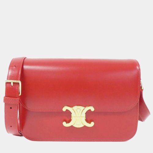 Leather Classic Triomphe Shoulder Bag - Celine - Modalova