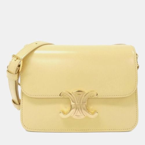 Calfskin Teen Triomphe Shoulder Bag - Celine - Modalova