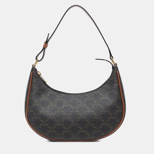 Coated Canvas Triomphe Ava Shoulder Bag - Celine - Modalova