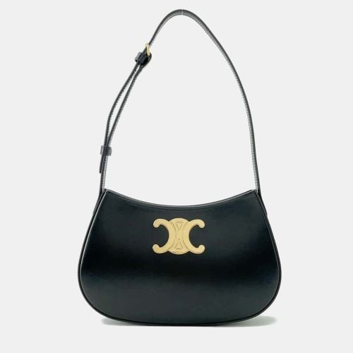 Calf Leather Triomphe Tilley Medium Shoulder Bag - Celine - Modalova