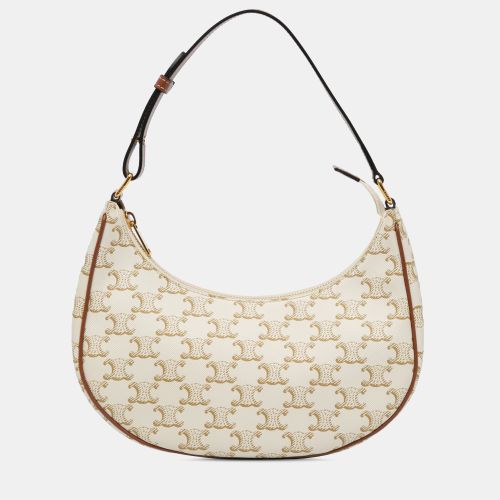 Triomphe Coated Canvas Ava Shoulder Bag - Celine - Modalova