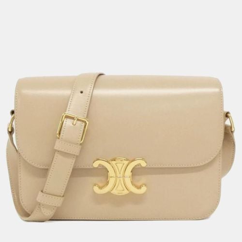 Leather Classic Triomphe Shoulder Bag - Celine - Modalova