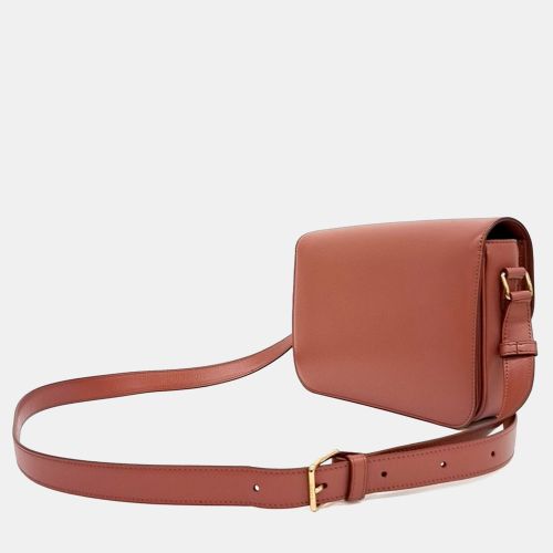 Triomphe Medium Leather Shoulder Bag - Celine - Modalova