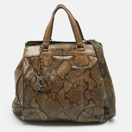Charm Olive Python Tote - Celine - Modalova