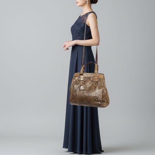 Charm Olive Python Tote - Celine - Modalova
