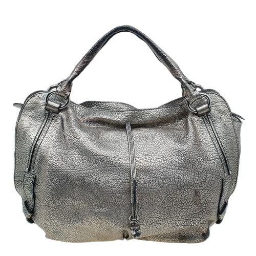 Silver Leather Large Bittersweet Hobo - Celine - Modalova