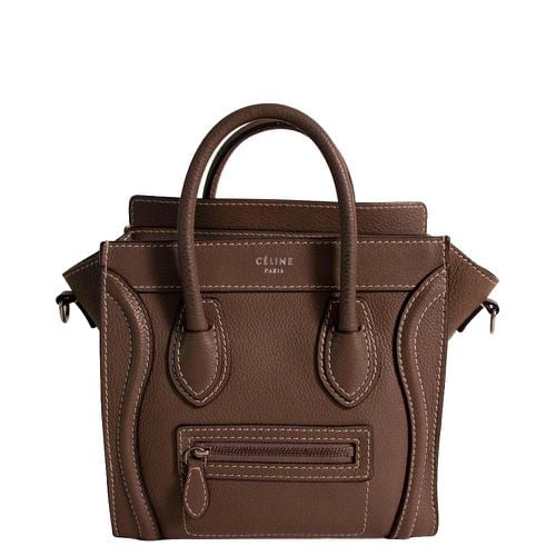 Leather Nano Luggage Tote Bag - Celine - Modalova