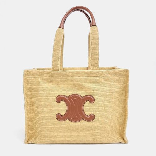 Celine Tan Canvas Large Tote Bag - Celine - Modalova