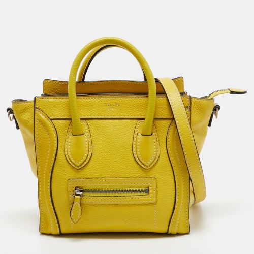 Céline Leather Nano Luggage Tote - Celine - Modalova