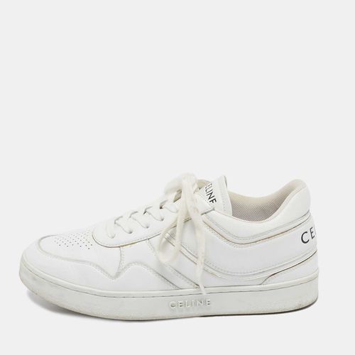 Celine White Leather Low Top Sneakers Size 36 - Celine - Modalova