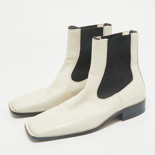 Leather Square Toe Ankle Boots Size 36 - Celine - Modalova