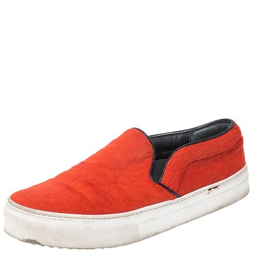 Celine Orange Calfhair Slip On Sneakers Size 38 - Celine - Modalova