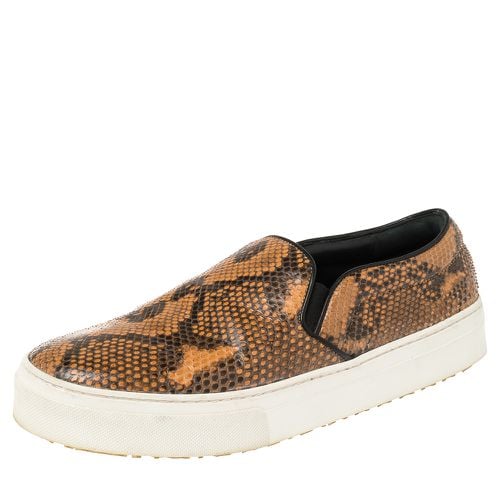 Python and Leather Slip On Sneakers Size 38 - Celine - Modalova