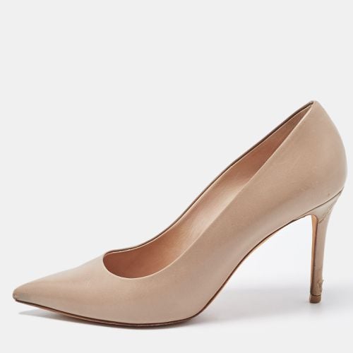 Celine Light Brown Leather Pointed Toe Pumps Size 37 - Celine - Modalova