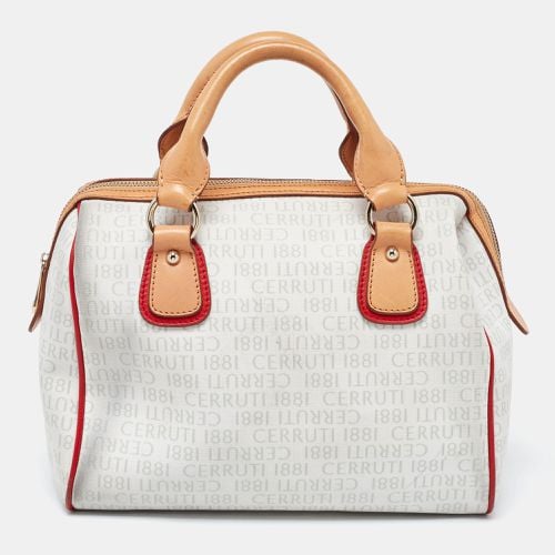 Cerruti Multicolor Signature Coated Canvas and Leather Bag - Cerruti - Modalova