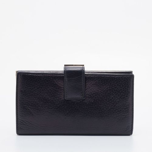 CH Carolina Herrera Black Leather French Continental Wallet - CH Carolina Herrera - Modalova