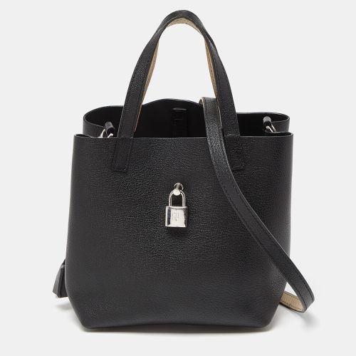 CH Carolina Herrera Black Leather Small Matryoshka Locked Tote - CH Carolina Herrera - Modalova